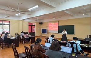 Khoa xây dựng đảng tổ chức sinh hoạt chuyên môn tháng 8